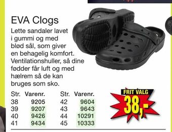 Harald Nyborg EVA Clogs tilbud