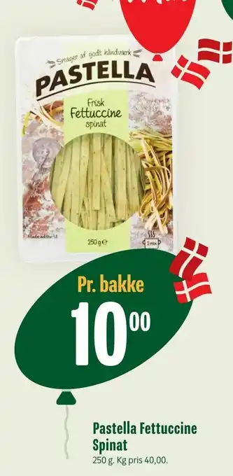 Min Købmand Pastella Fettuccine Spinat tilbud