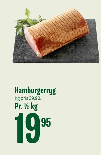 Min Købmand Hamburgerryg tilbud