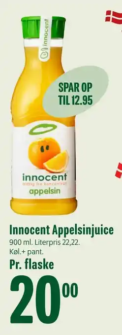 Min Købmand Innocent Appelsinjuice tilbud