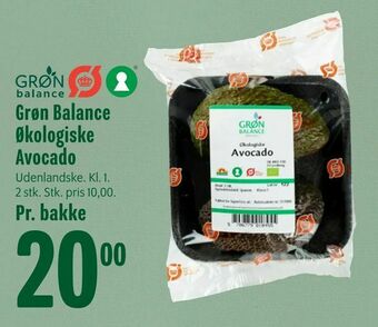Min Købmand Grøn Balance Økologiske Avocado tilbud