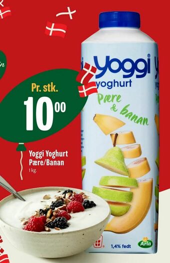 Min Købmand Yoggi Yoghurt Pære/Banan tilbud