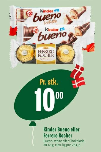 Kinder Bueno eller Ferrero Rocher