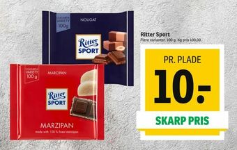 SPAR Ritter Sport tilbud