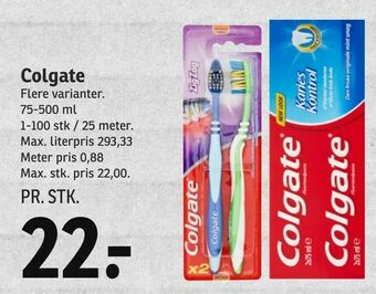 SPAR Colgate tilbud