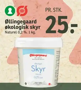 SPAR Øllingegaard økologisk skyr tilbud