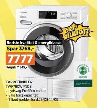Power Tørretumbler tilbud
