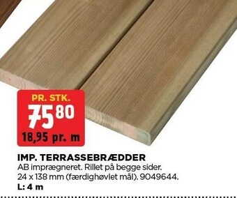 jem & fix Imp. terrassebrædder tilbud