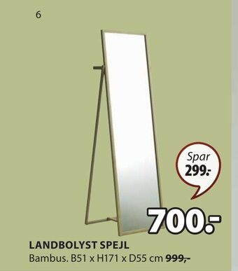 JYSK LANDBOLYST SPEJL tilbud