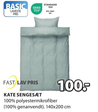 JYSK KATE SENGESÆT tilbud
