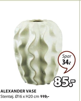 ALEXANDER VASE