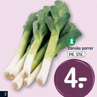 REMA 1000 Danske porrer tilbud