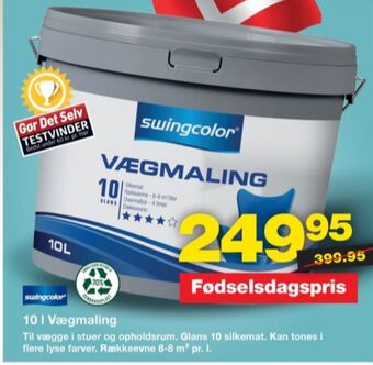 Bauhaus Swingcolor maling tilbud