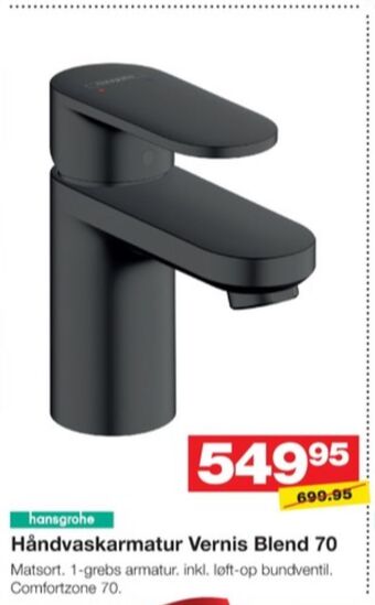 Hansgrohe håndvaskarmatur