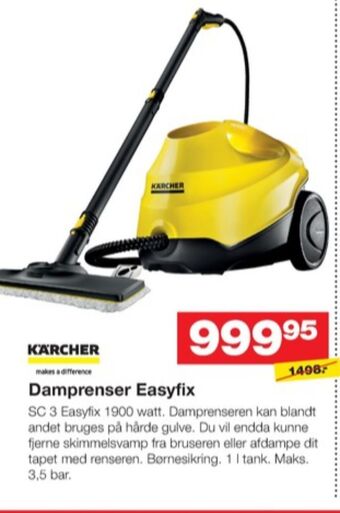 Kärcher damprenser