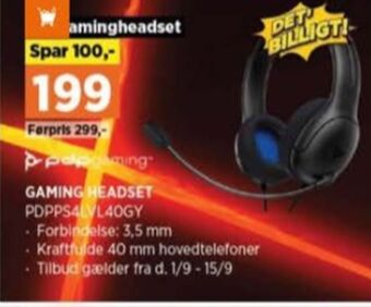 Power Pdp headset tilbud