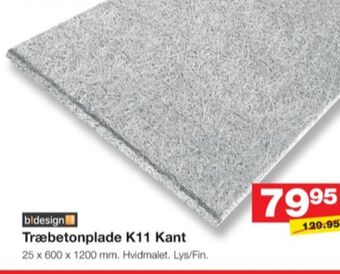 Bdesign træbeton plader