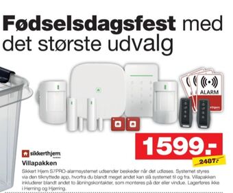 Sikkerthjem alarmsystem
