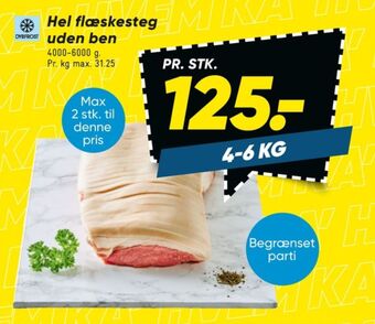 Bilka Ukendt flæskesteg tilbud