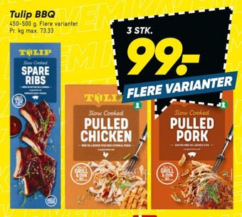 Bilka Tulip pulled chicken tilbud