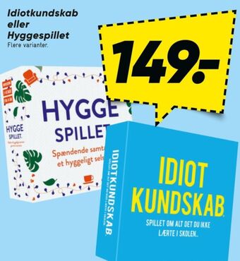 Bilka Ukendt spil tilbud