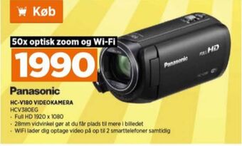 Power Panasonic videokamera tilbud
