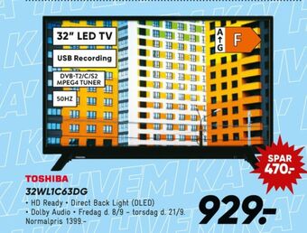 Bilka Toshiba tv tilbud