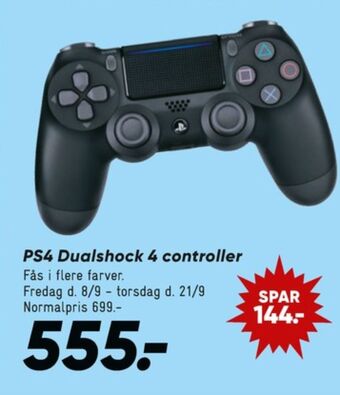 Bilka Playstation 4 controller tilbud