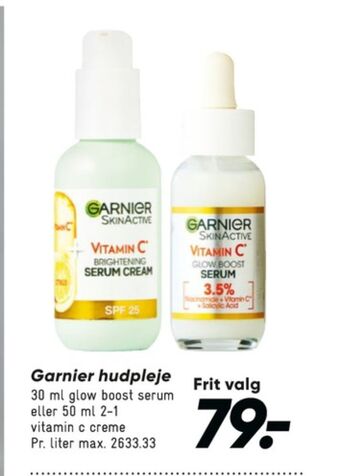 Bilka Skinactive serum tilbud