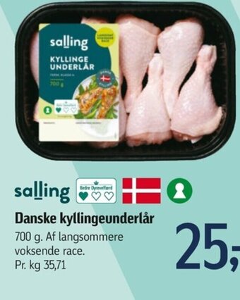 Føtex Danske kyllingeunderlår tilbud