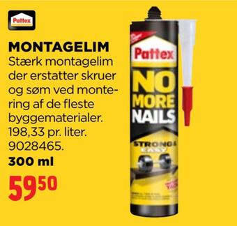 jem & fix Montagelim tilbud