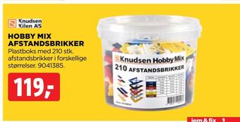 jem & fix Hobby mix afstandsbrikker tilbud