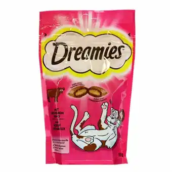 Fleggaard Dreamies med oksekød 60 g tilbud