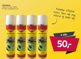 Fleggaard Insektspray tilbud