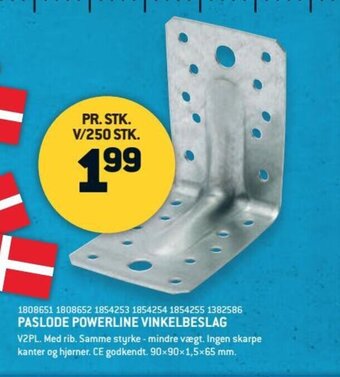 PASLODE POWERLINE VINKELBESLAG