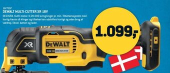 XL-BYG DEWALT MULTI-CUTTER XR 18V tilbud