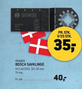 XL-BYG BOSCH SAVKLINGE tilbud