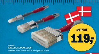 XL-BYG ANZA ELITE PENSELSÆT tilbud