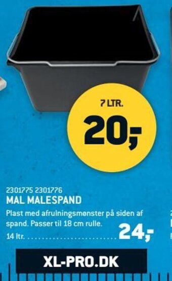 XL-BYG MAL MALESPAND tilbud