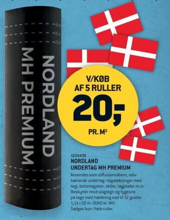 XL-BYG NORDLAND UNDERTAG MH PREMIUM tilbud
