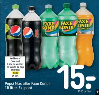REMA 1000 Lime cola tilbud