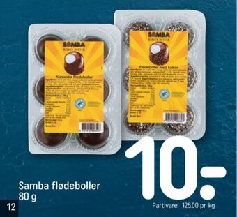 REMA 1000 Samba flødeboller klassisk tilbud