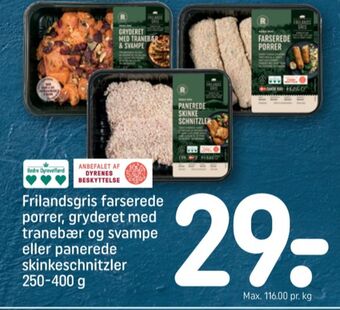 REMA 1000 Rema 1000 gryderet med tranebær & svampe tilbud