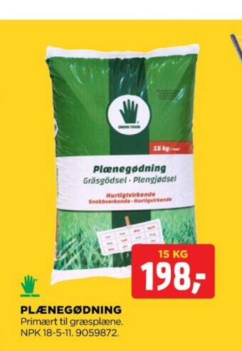 jem & fix Grønne fingre gødning tilbud