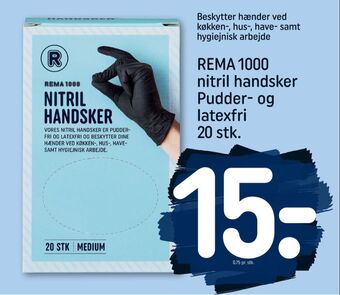 REMA 1000 Rema 1000 engangshandsker tilbud