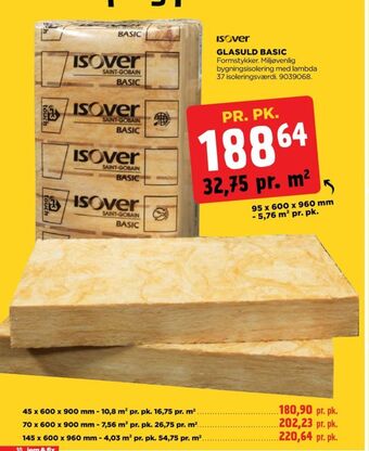 jem & fix Isover isolering tilbud