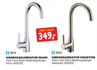 jem & fix Ren håndvaskarmatur tilbud