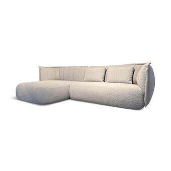 Sit´n Sleep Dutti sofa m/chaiselong, boucle tilbud