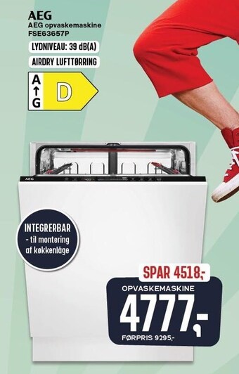 Skousen Aeg opvaskemaskine tilbud