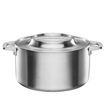 Kop & Kande Fiskars norden stål gryde med låg 5 liter tilbud